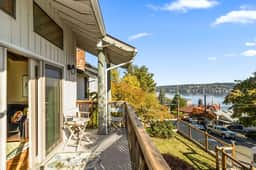 Lake WA View Home.  3 levels