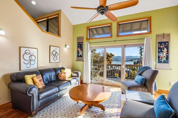 Lake WA View Home.  3 levels